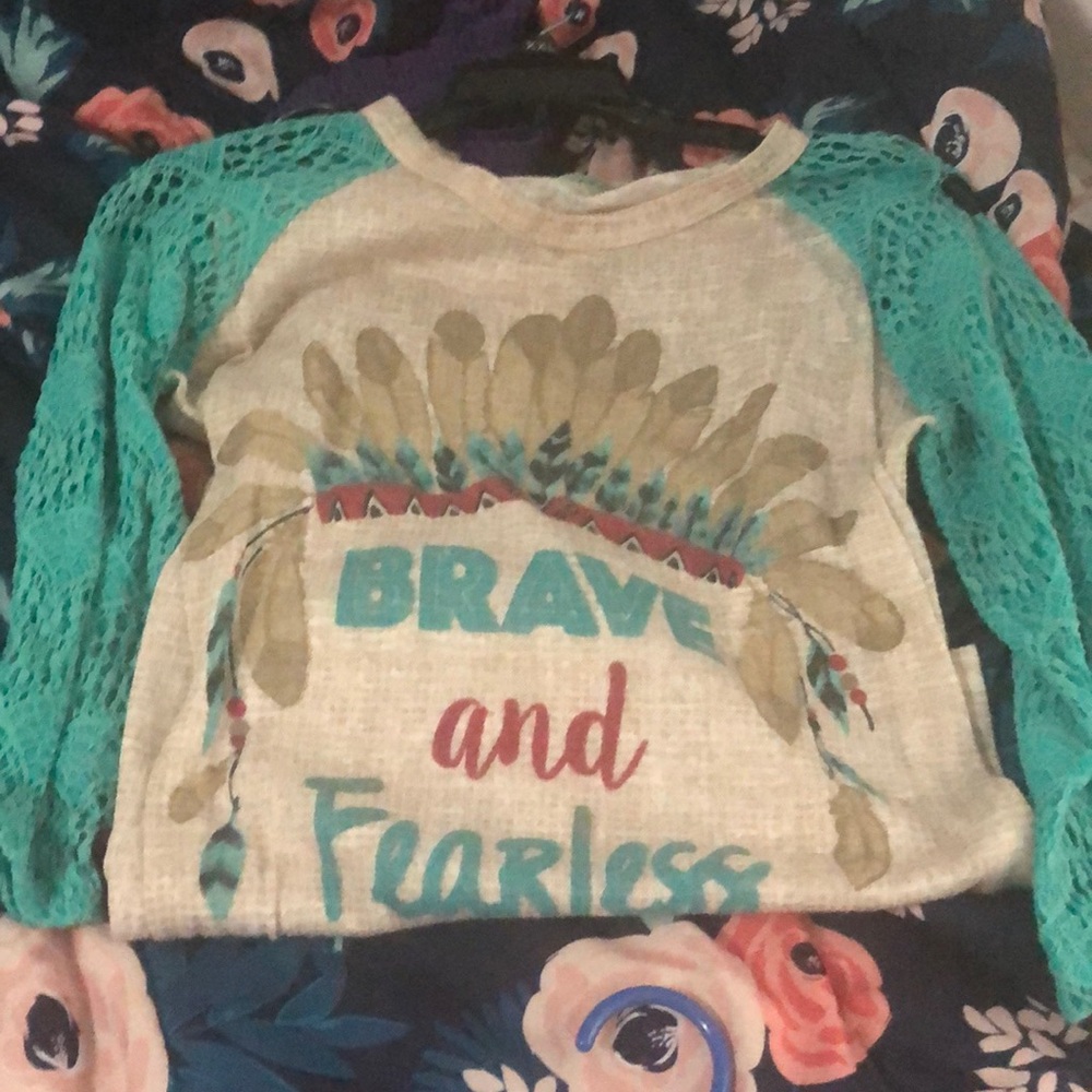 Brave and Fear blouse